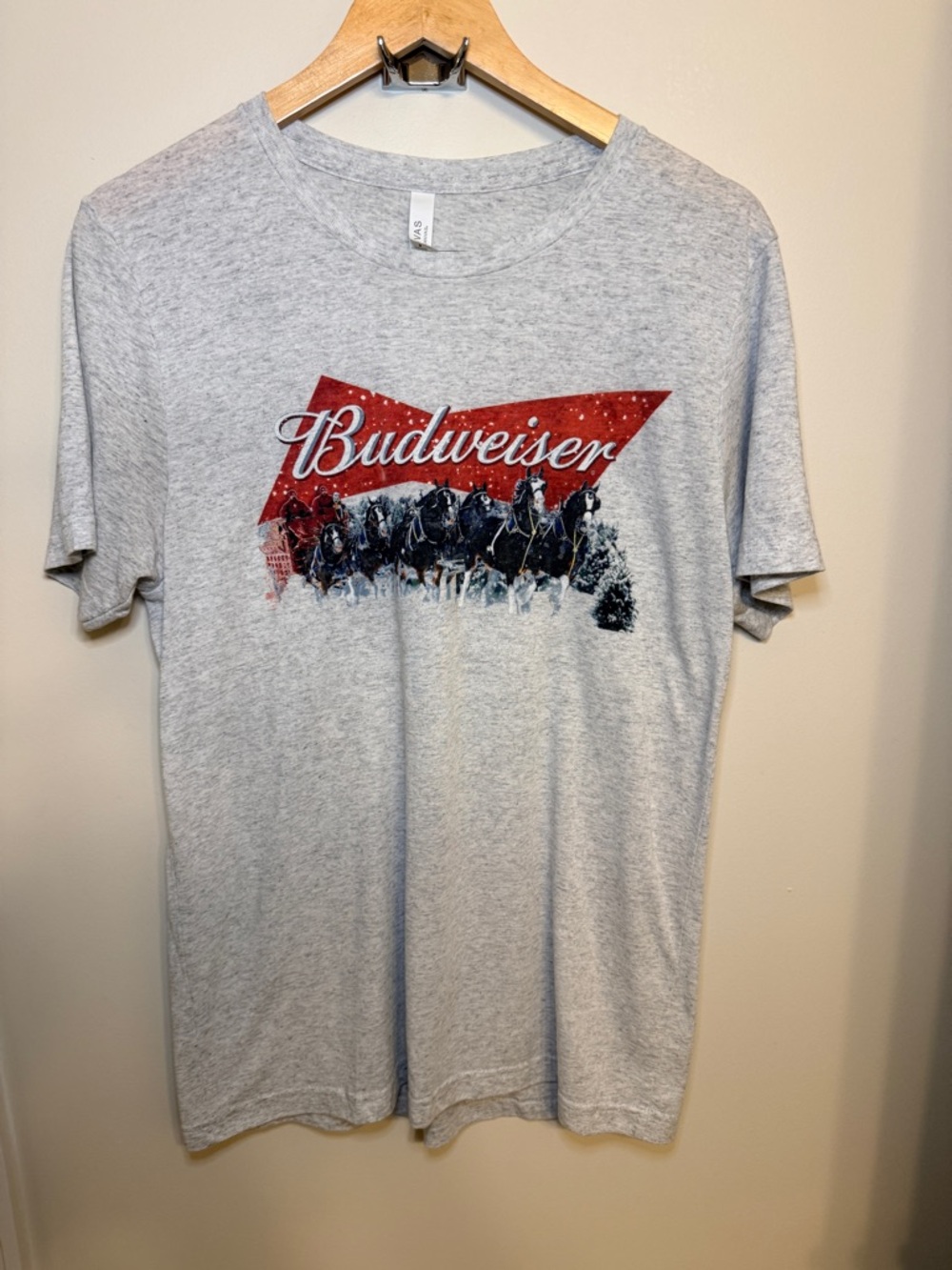 Budweiser Red Logo Graphic Short Sleeve Tee